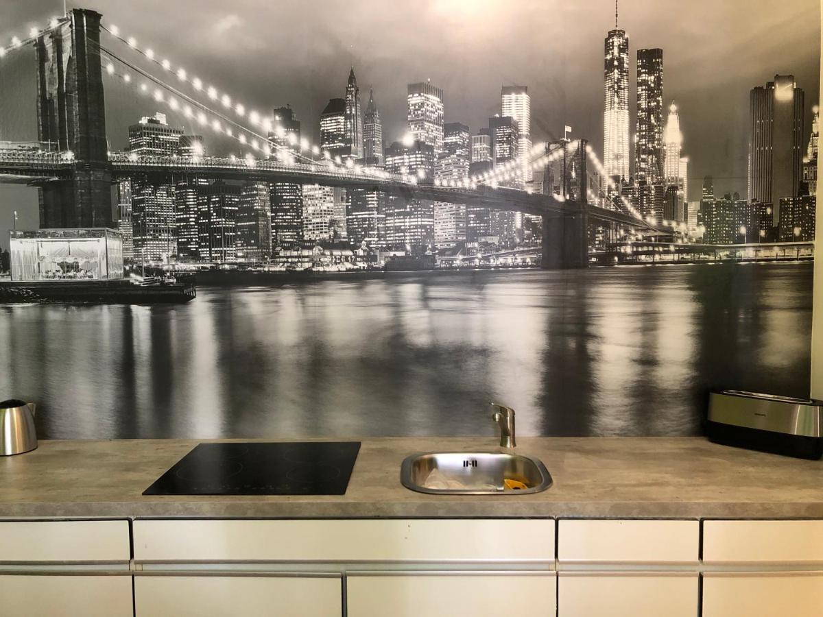 New York Loft - Fully Equipped And Available Long-Term - Perfect Location In City Center Lägenhet Namur Exteriör bild